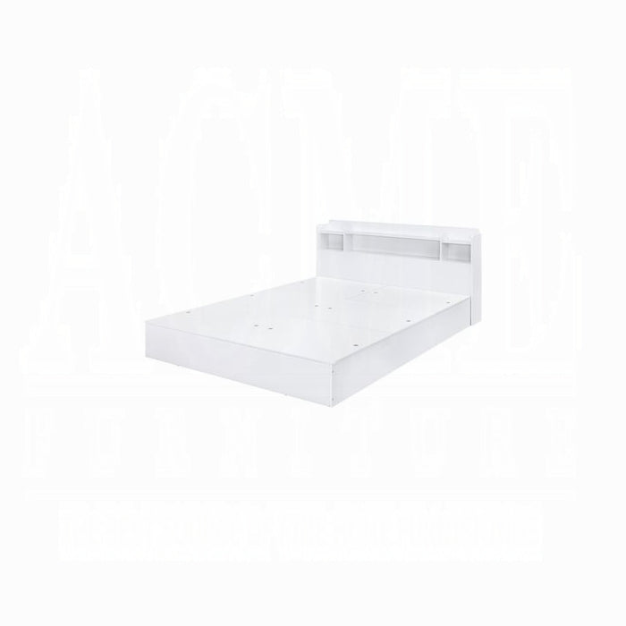 Perse Queen Bed W/Storage