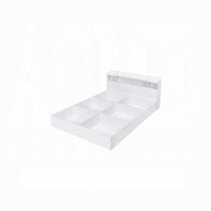 Perse Queen Bed W/Storage