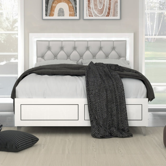 Casilda EK Bed W/Led