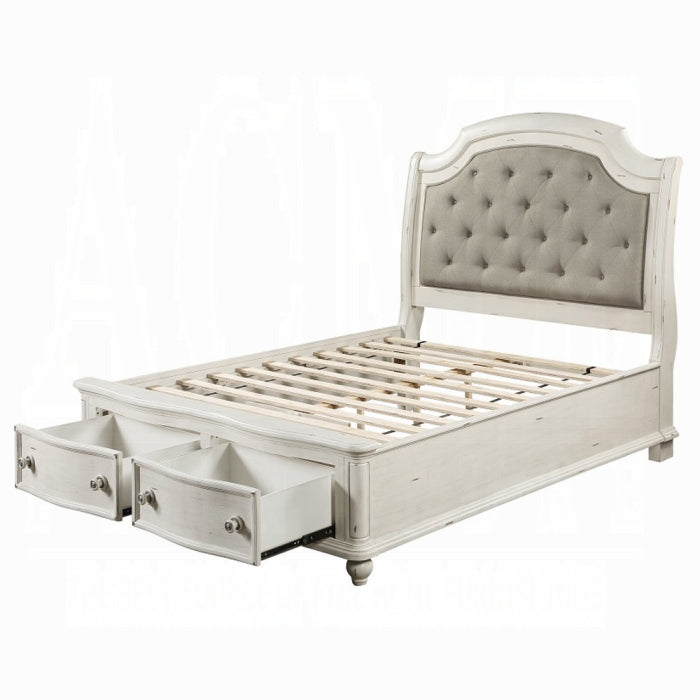 Jaqueline Queen Bed W/Storage