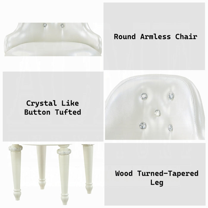 Dorothy Vanity Chair W/Swivel