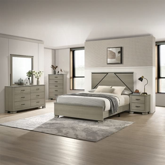Joanna Queen Bed w/LED