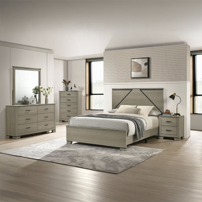 Joanna Queen Bed w/LED