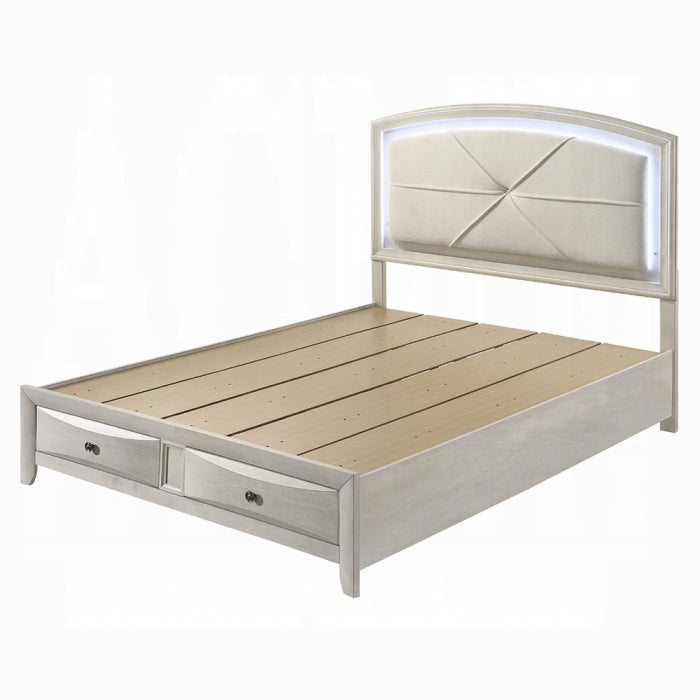 Ramondi EK Bed w/Storage & LED