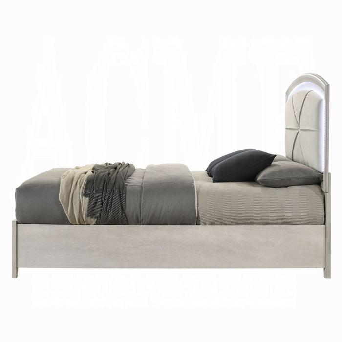 Ramondi EK Bed w/Storage & LED