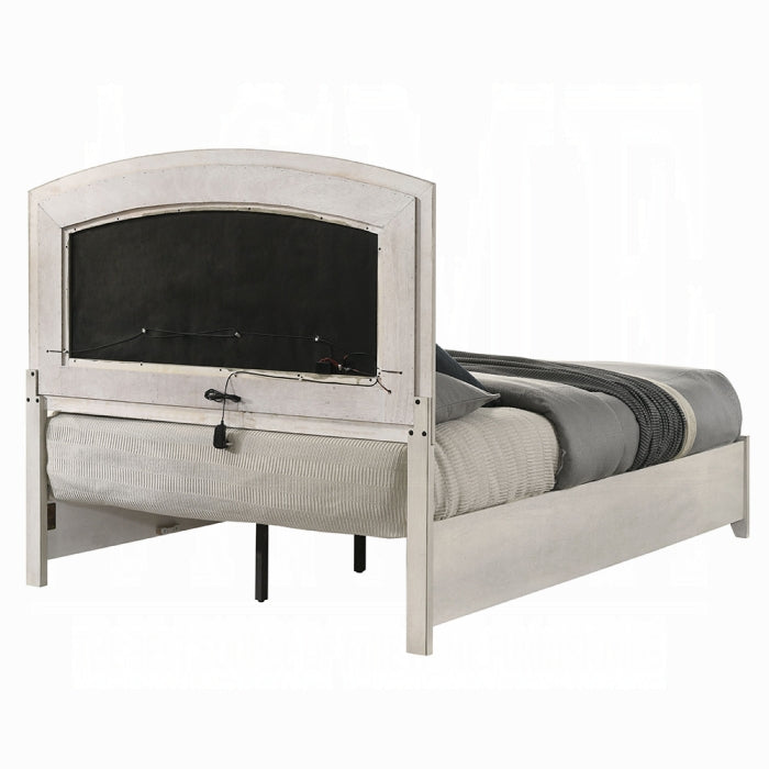 Ramondi EK Bed w/Storage & LED