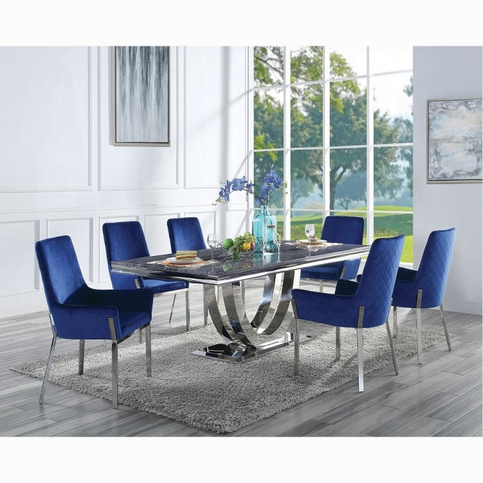 Cambrie Dining Table W/Engineered Stone Top