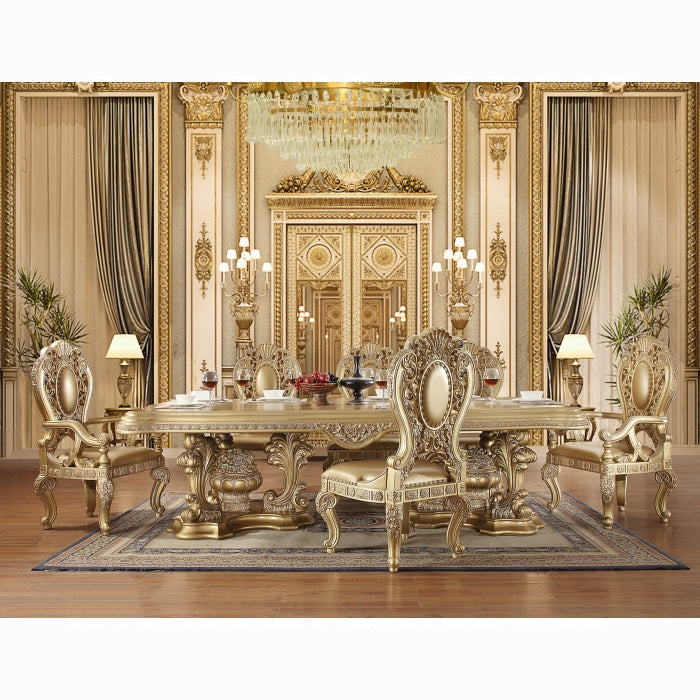 Seville Dining Table W/Pedestal Base
