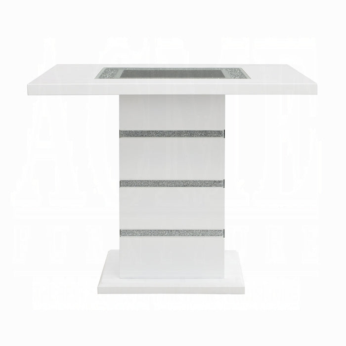 Elizaveta Counter Height Table W/Pedestal Base