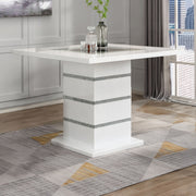 Elizaveta Counter Height Table W/Pedestal Base