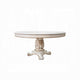 Mesa de comedor redonda Vendome con base de pedestal