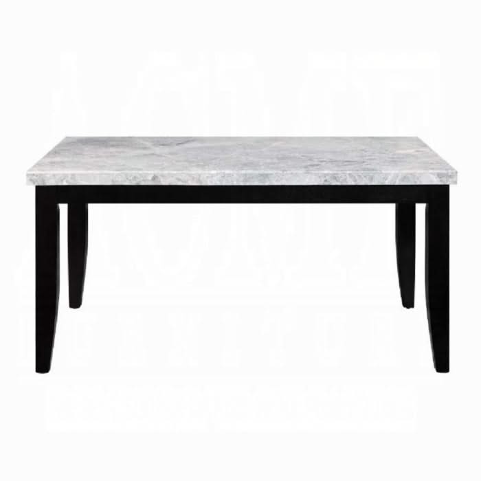 Mesa de comedor Hussein con tablero de mármol