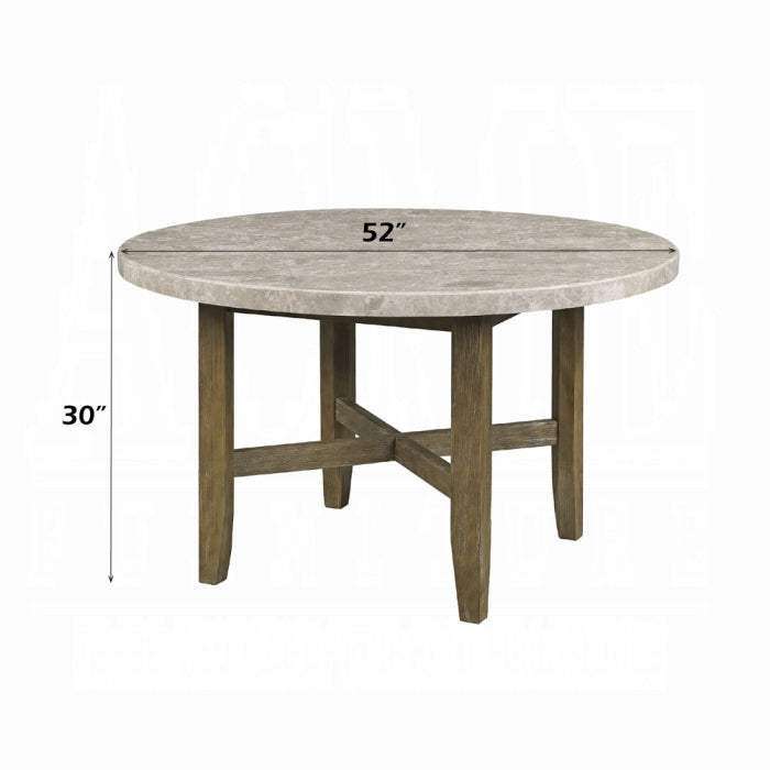 Karsen Dining Table W/Marble Top