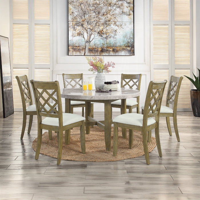 Karsen Dining Table W/Marble Top