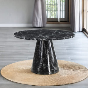 Mesa de comedor Hollis con cubierta de piedra artificial