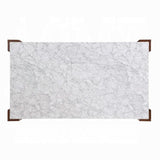 Hettie Dining Table W/Engineeed Stone Top