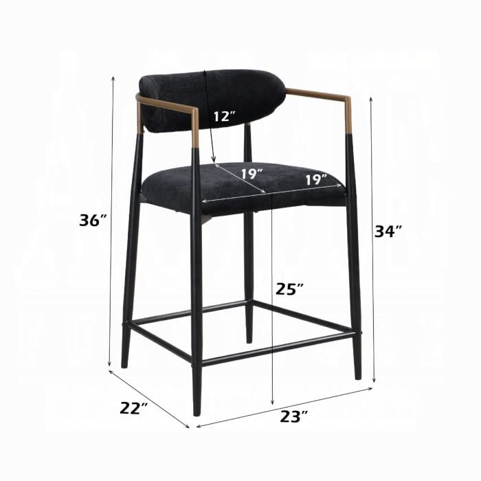 Jaramillo Counter Height Chair (Set-2)