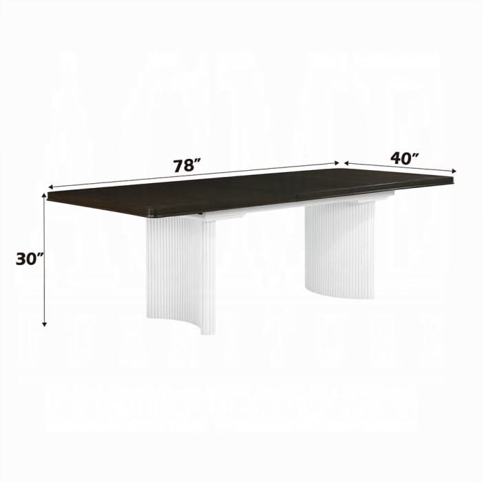 Mesa de comedor Carena con hoja