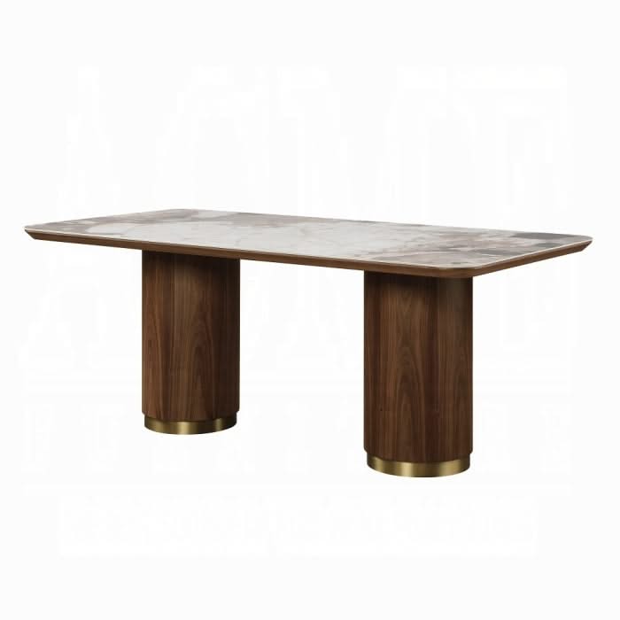 Mesa de comedor Willene con tablero de cerámica