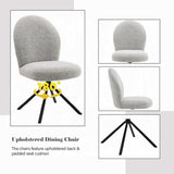 Silla auxiliar Lawton con asiento giratorio (juego de 2)