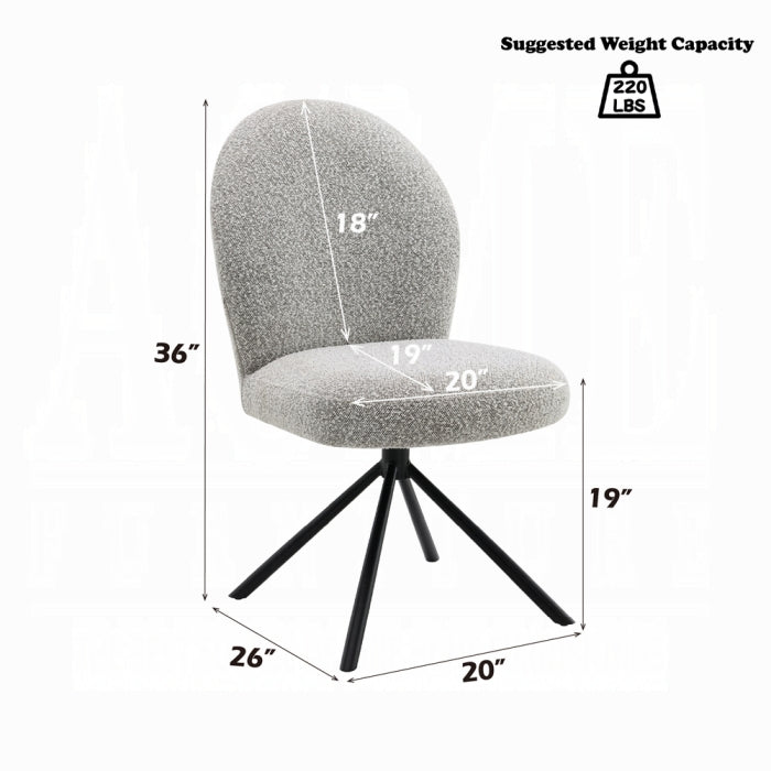 Lawton Side Chair w/Swivel (Set-2)