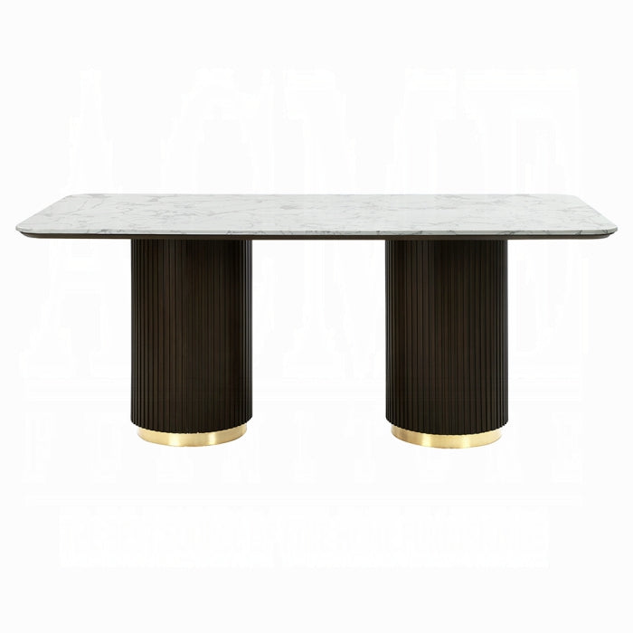 Clayten Dining Table w/Marble Top