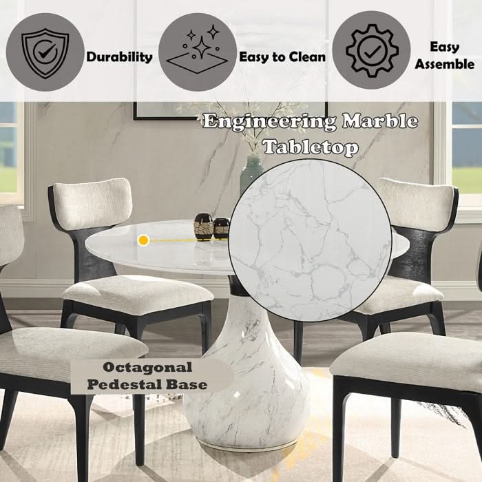 Koen Round Dining Table