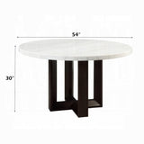 Mesa de comedor redonda Edwyn
