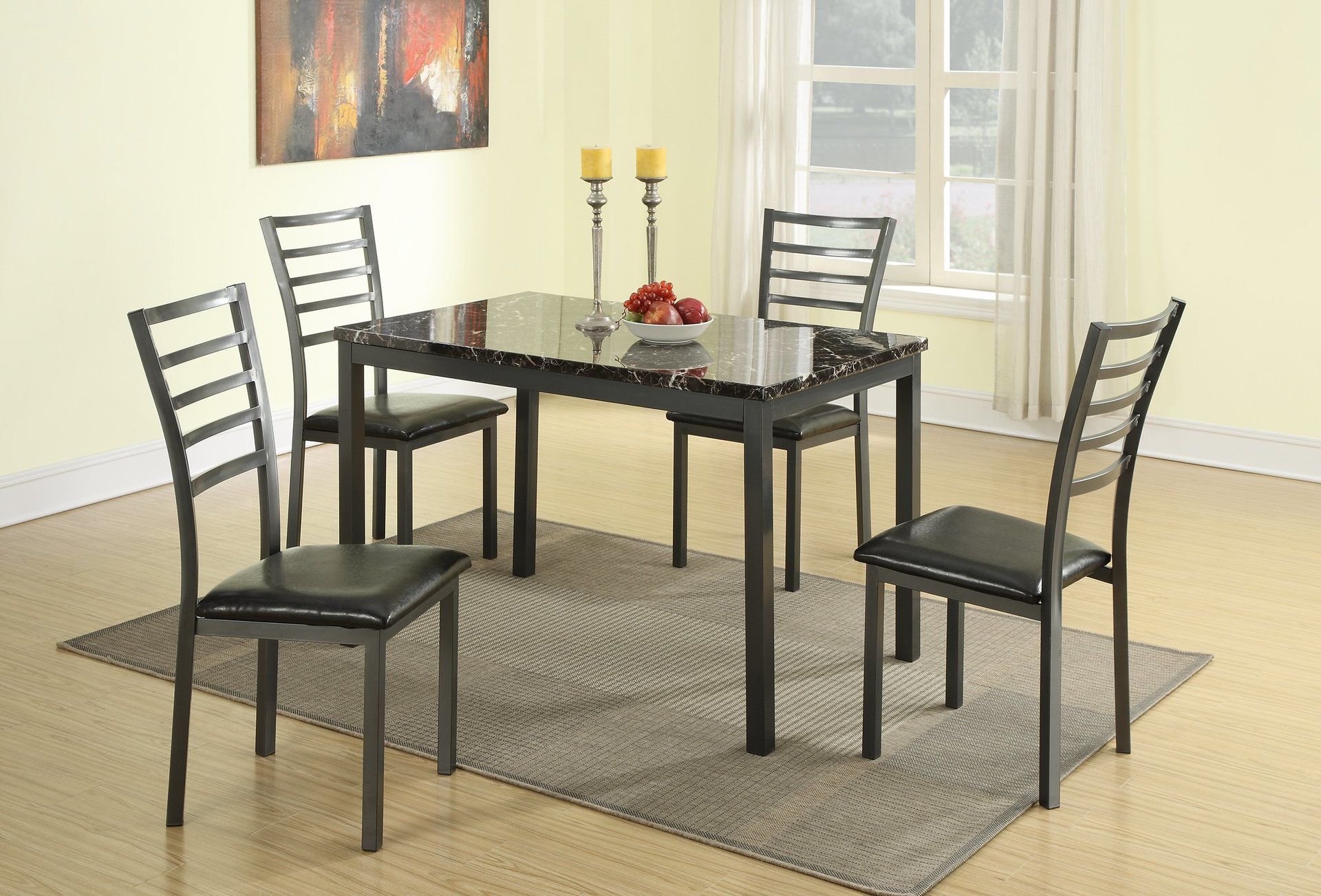 F2368 - 5-PCS DINING SET