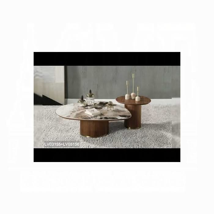 MESA DE CENTRO Willene CON TAPA DE CERÁMICA