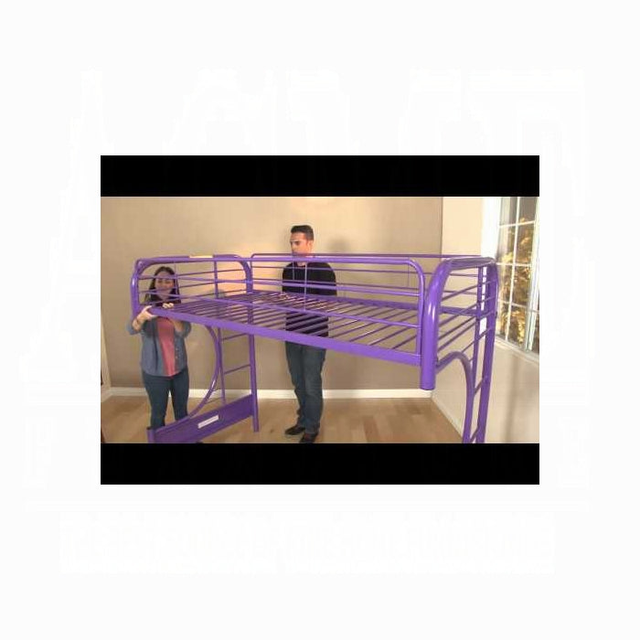 Eclipse Twin/Full Futon Bunk Bed