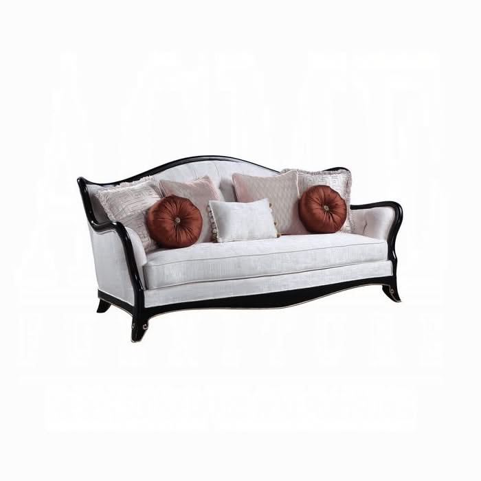 Sofá Nurmive con 7 almohadas