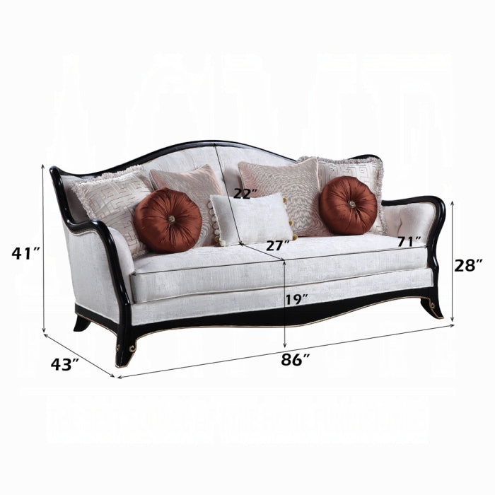 Nurmive Sofa W/7 Pillows