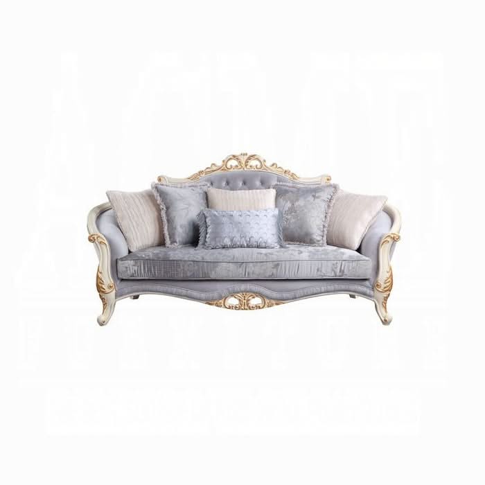 Sofá Galelvith con 6 almohadas