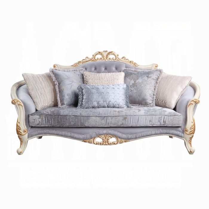Sofá Galelvith con 6 almohadas