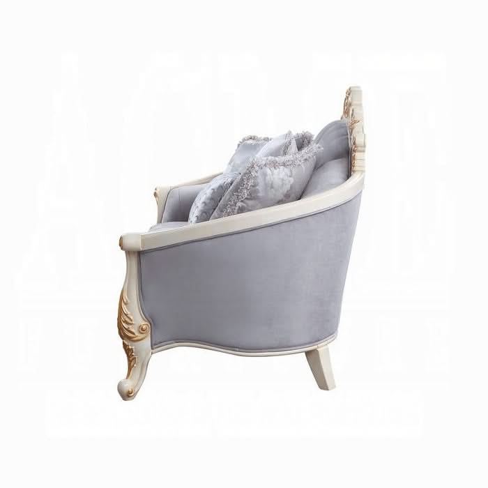 Sofá Galelvith con 6 almohadas