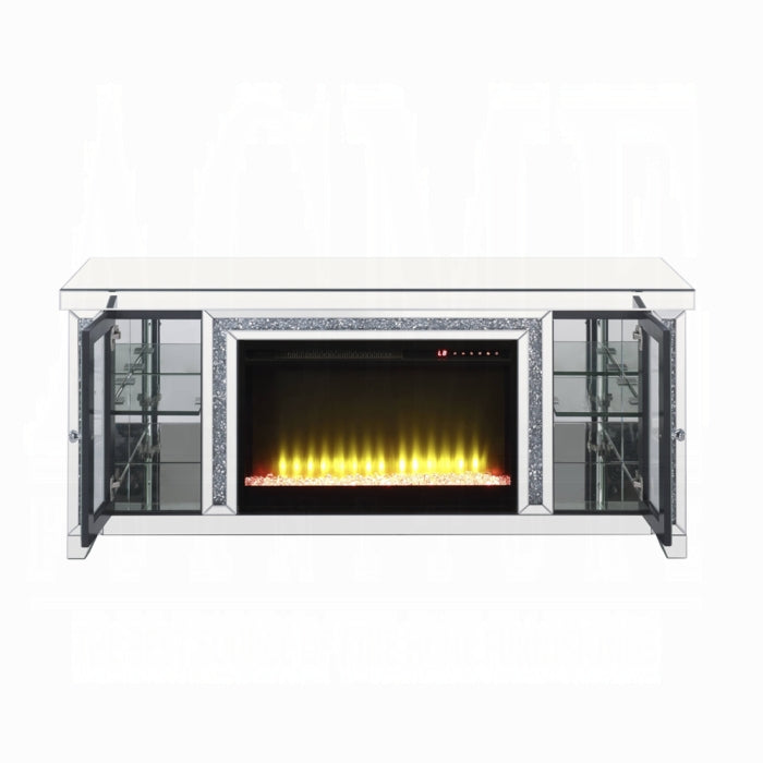 Noralie TV Stand W/Fireplace & LED