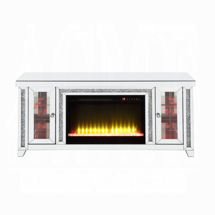 Noralie TV Stand W/Fireplace & LED