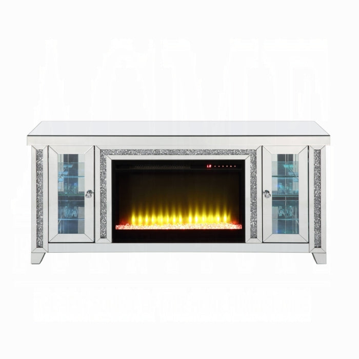 Noralie TV Stand W/Fireplace & LED