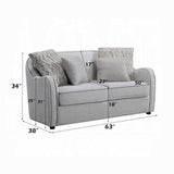 Mahler Loveseat W/4 Pillows