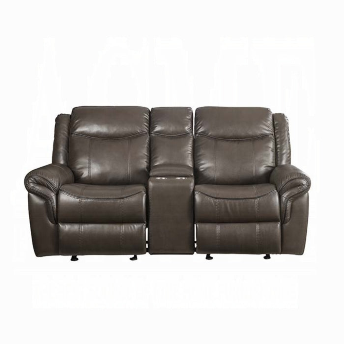 Lydia Motion Loveseat W/USB & Console
