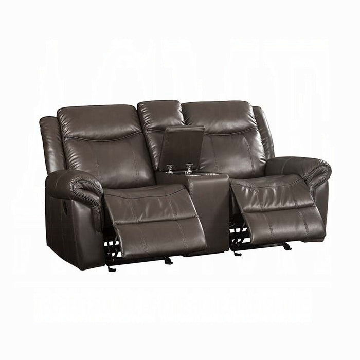 Lydia Motion Loveseat W/USB & Console