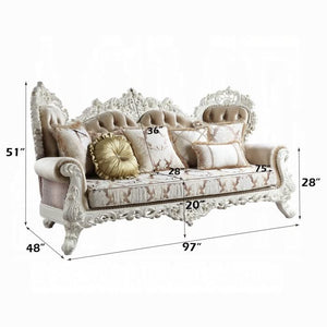 Sofá Vanaheim con 7 almohadas