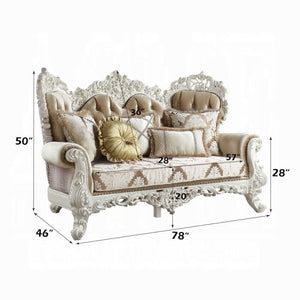 Loveseat Vanaheim con 5 almohadas