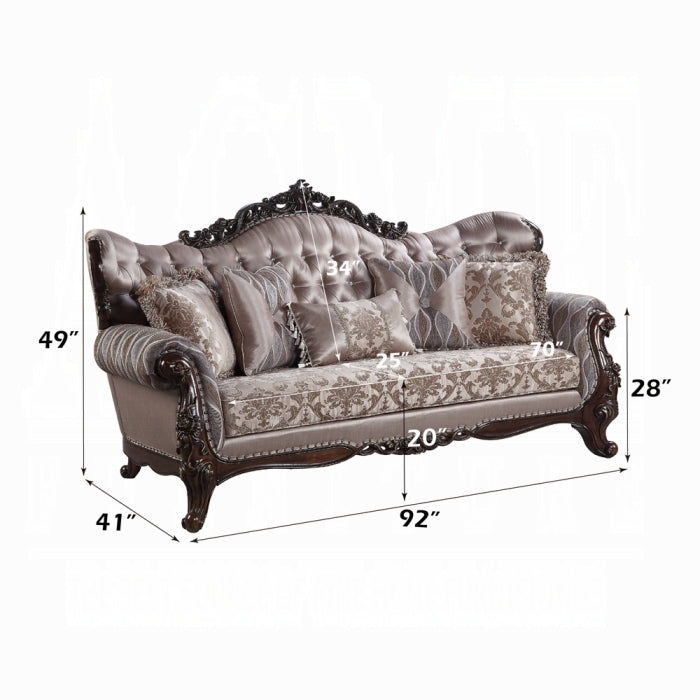 Benbek Sofa W/5 Pillows