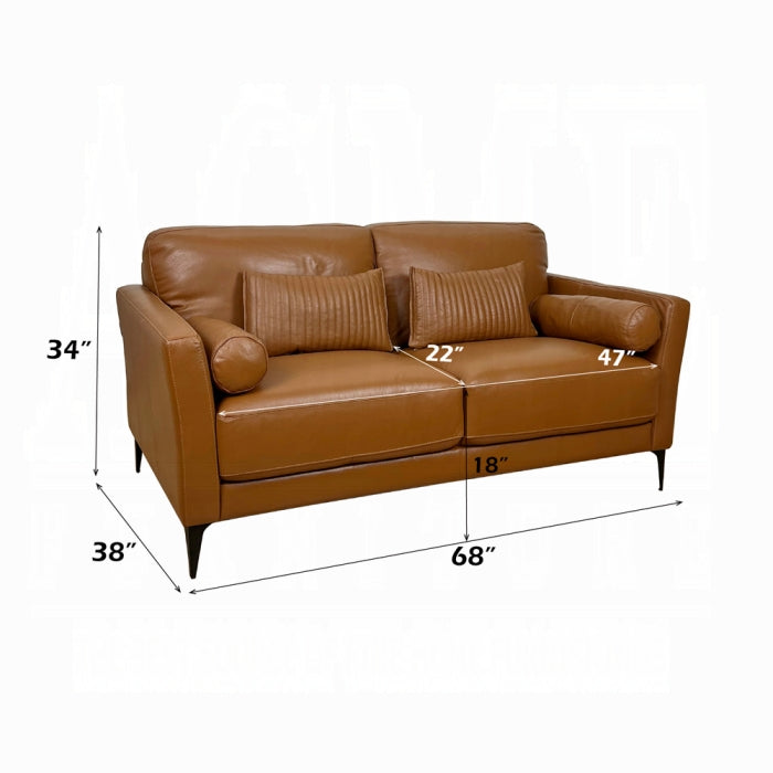 Tussio Loveseat W/5 Pillows