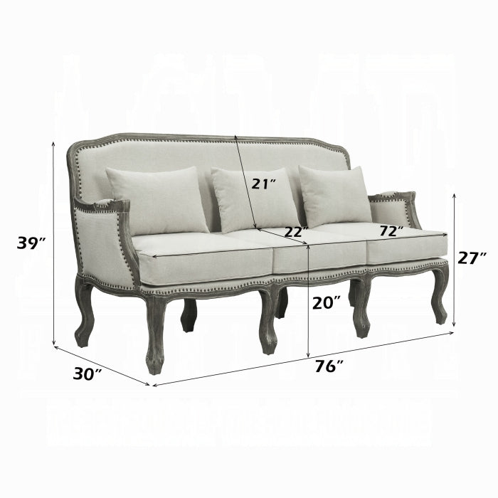 Tania Sofa W/3 Pillows