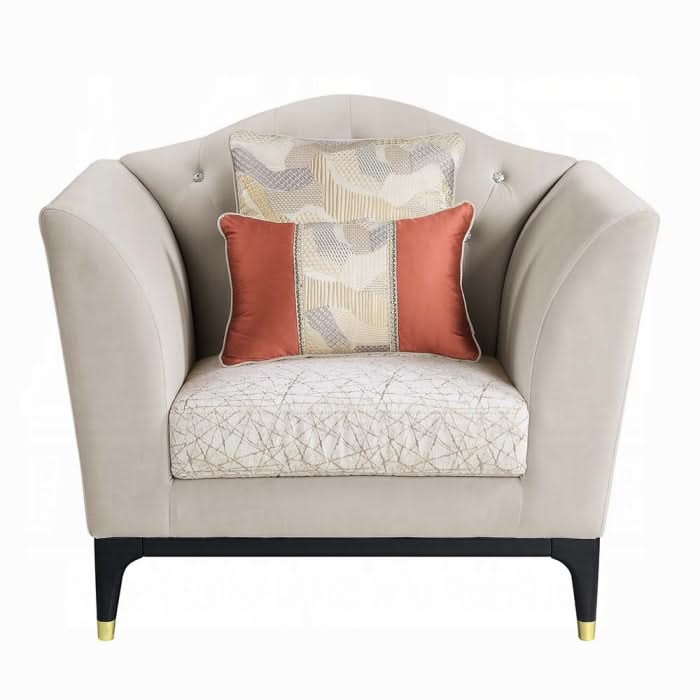 Silla Tayden con 2 almohadas
