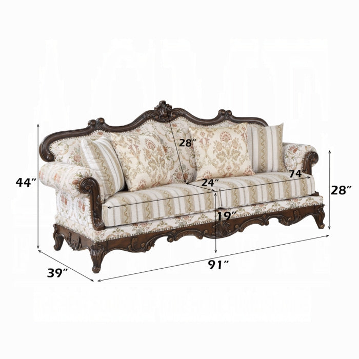 Nayla Sofa W/4 Pillows