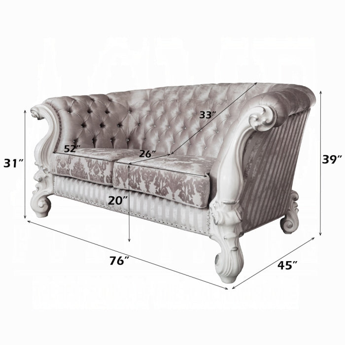 Versailles Loveseat W/5 Pillows